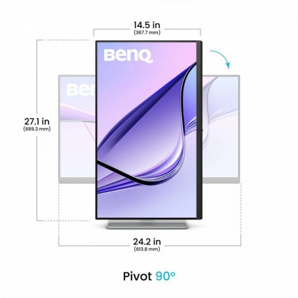 Benq Monitor 27 cali MA270U IPS 5ms/IPS/HDMI/60Hz/4K