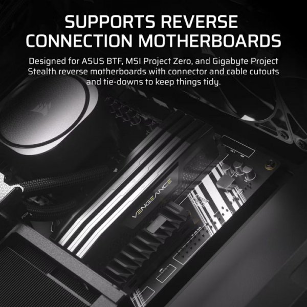 Corsair Obudowa FRAME 4000D RS Black Mid Tower ATX