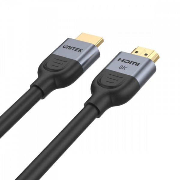 Unitek Kabel HDMI 2.1 8K 60Hz 1m; czarny; C11086GY01-1M