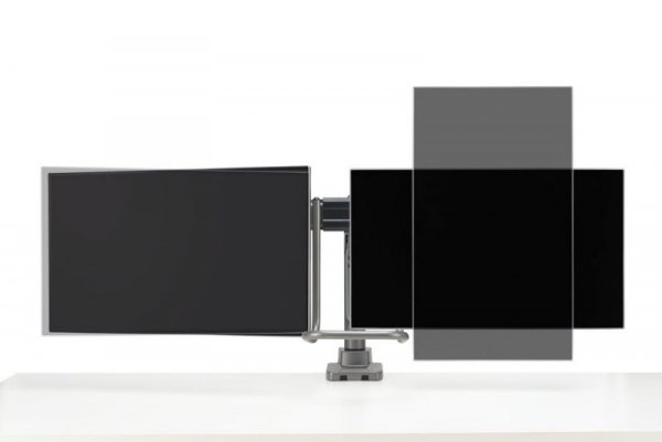 Kensington Ramię do monitora podwójne SmartFit