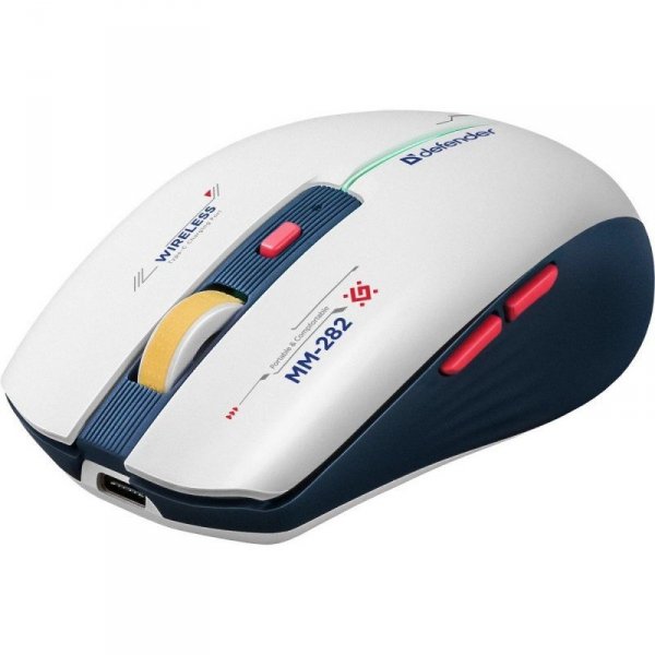 Defender Mysz gamingowa bezprzewodowa DILA MM-282 RF 1800DPI 6P