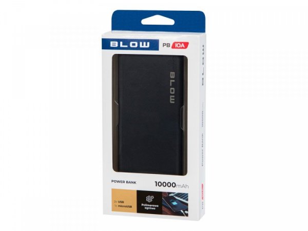 BLOW Power Bank PB10A 10000mAh Czarny