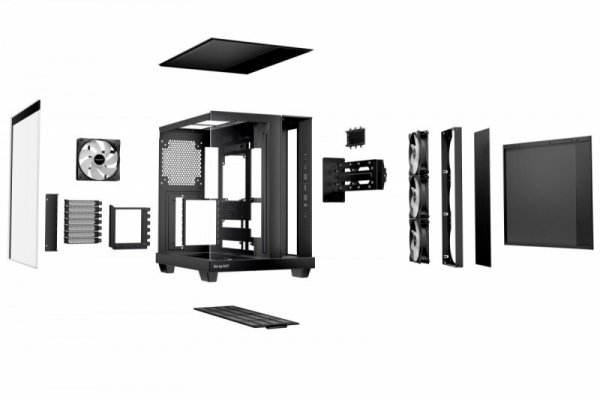Be quiet! Obudowa Light Base 500 LX Black