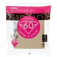 Hario filtry papierowe Misarashi brązowe - V60-02 - 100 Sztuk