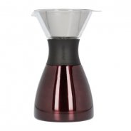 Asobu - Pourover Insulated Coffee Maker - Czerwony / Czarny