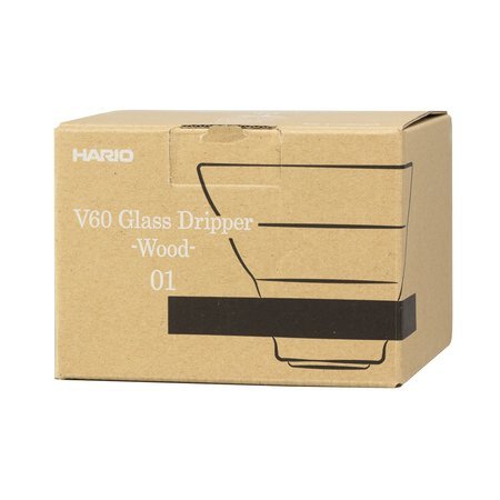 Hario szklany Drip V60-01 - Olive Wood