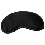 Satynowa opaska na oczy - S&M Satin Blindfold Black
