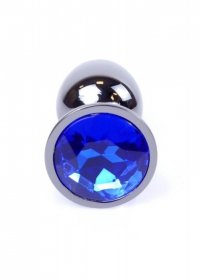 Plug-Jawellery Dark Silver PLUG- Dark Blue 