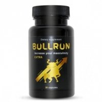 Bullrun Extra suplement wspomagający potencje erekcje wzwód 30 kapsułek 