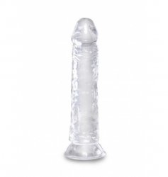 King Cock 8 Inch Cock Transparant