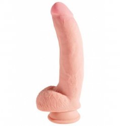 King Cock Triple Density with Balls 10 Inch