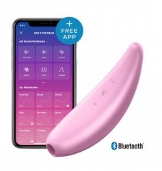 Satisfayer Curvy 3+ Pink incl. Bluetooth and App