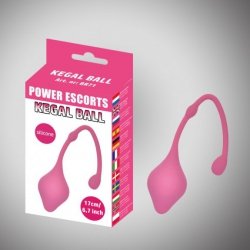 Kegal ball pink silicone 17 cm x 3,1 cm
