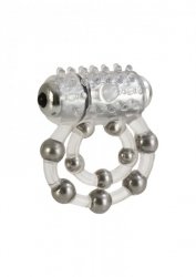 Pierścień-MAXIMUS RING 10 STROKE BEADS VIBR.