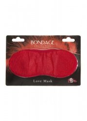 Maska-Mask BONDAGE red
