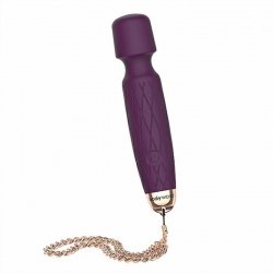 Masażer - Bodywand Luxe Mini USB Wand Vibrator Purple