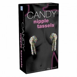 Cukierkowe nakładki na sutki - Candy Nipple Tassels