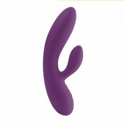 Wibrator ze stymulatorem - FeelzToys Lea Vibrator Purple