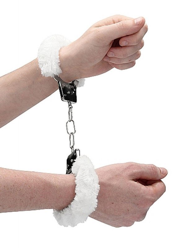 Beginner&quot;s Handcuffs Furry - White