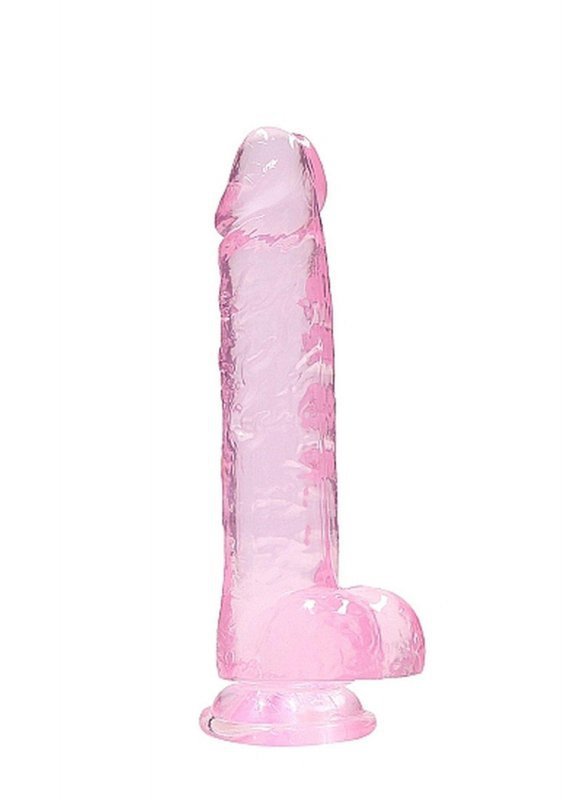 8&quot; / 20 cm Realistic Dildo With Balls - Pink