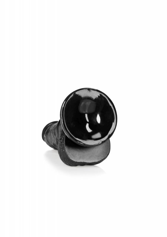 Curved Realistic Dildo  Balls  Suction Cup - 6&quot;&quot;/ 15,5 cm