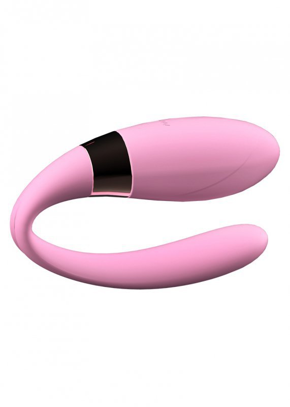 Stymulator dla par V-Vibe Pink USB 7 Function Remote Control