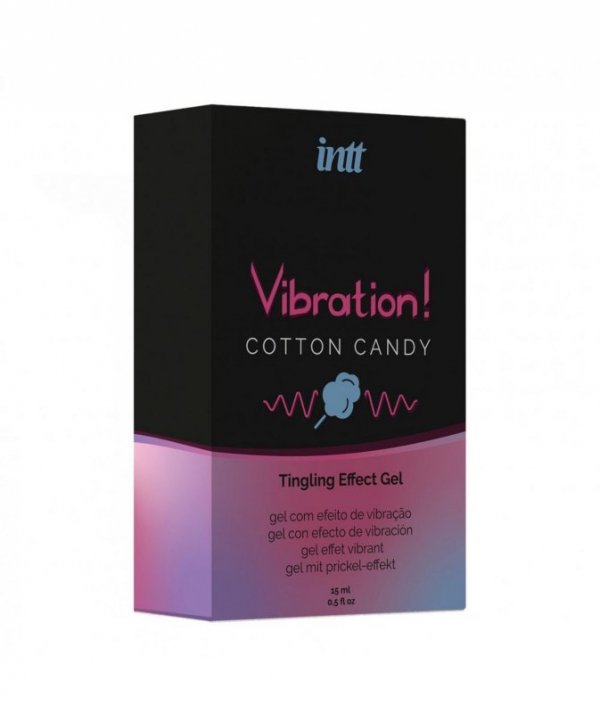 VIBRATION COTTON CANDY, LIQUID VIBRATOR - 15 ml