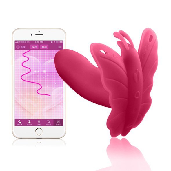 Wibrator motylkowy różowy Realov - Lydia I Smart Butterfly Vibe Pink