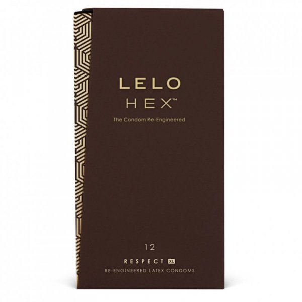 Prezerwatywy - Lelo HEX Condoms Respect XL 12 szt