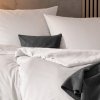 Estella mako satin jednolita Valetta biała 7844 155x200
