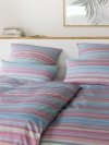 Elegante poszewka mako batyst Facet flieder-pink 2435 40x80, 80x80