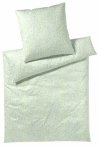 Elegante poszewka mako batyst Little Dots limetten-grün 2436 40x80, 80x80