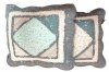 Bawełniana narzuta patchwork kratka 160x200