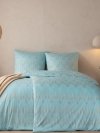 Estella mako-jersey Cielo azur 6613 155x200