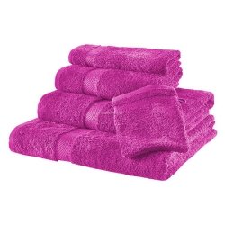 Nowoczesny ręcznik jednolity różowy 500g - 30x50, 50x70, 50x100, 70x140
