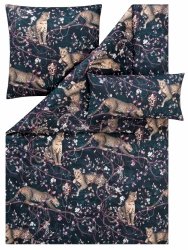 Estella mako-satin Leonida nachtblau 7682 135x200