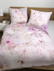 Janine pościel mako-satin Modern art rosa 42165 135x200