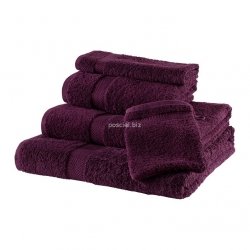 Nowoczesny ręcznik jednolity oberżyna 500g - 30x50, 50x70, 50x100, 70x140