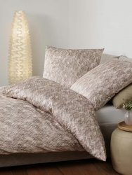 Janine mako-satin Moments 98121 beige 135x200