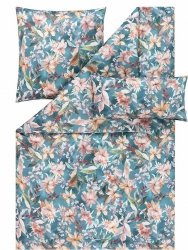 Estella mako-satin Estera blautanne 7960 155x200