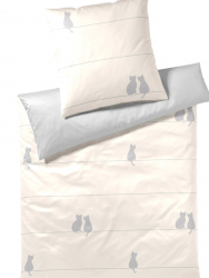 Elegante pościel mako bawełna You&me creme 24559 200x220