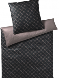 Joop pościel mako-satin Cornflower shiny black 4083 200x220