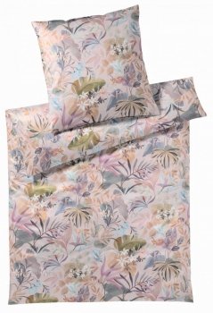 Elegante pościel mako-bawełniana egipska Tropic rose 2240 155x200 