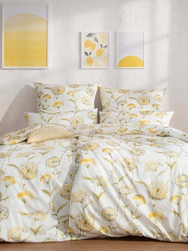 Estella mako-satin Lumina gelb 7959 155x200
