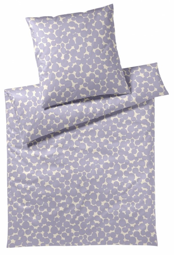 Elegante poszewka satyna Pebbles flieder 2431 40x40, 40x80, 80x80