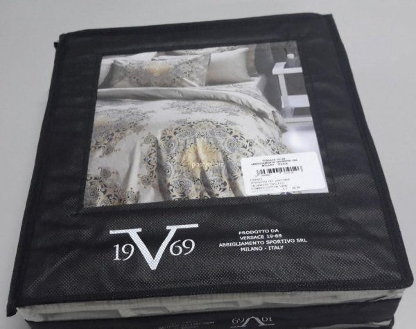 Versace pościel satynowa Damasco różowa 160x200