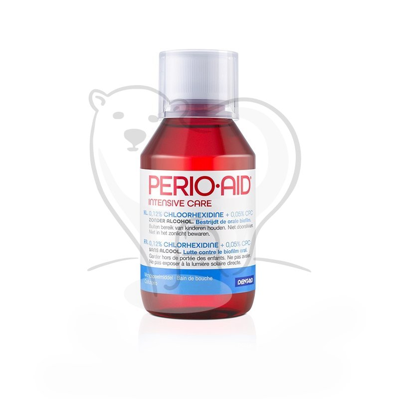 PERIO AID Intensive Care - Płyn do płukania ust z chloreksydyną 0,12% - 150ml