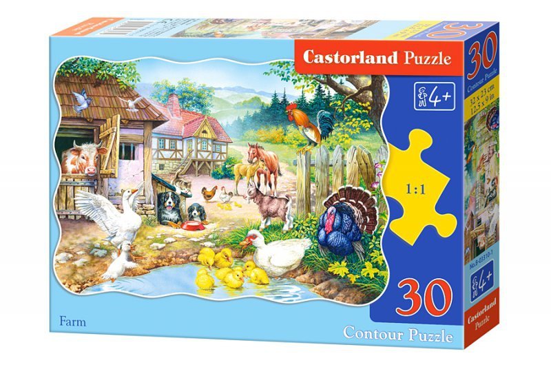 Puzzle Farma Castorland 30el 1