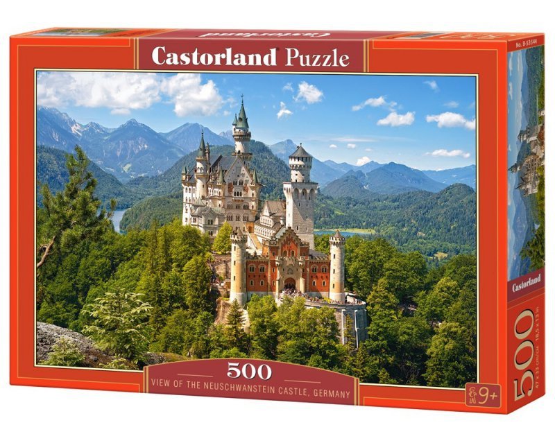 Puzzle Zamek Neuschwanstein Niemcy Castorland 500el 1
