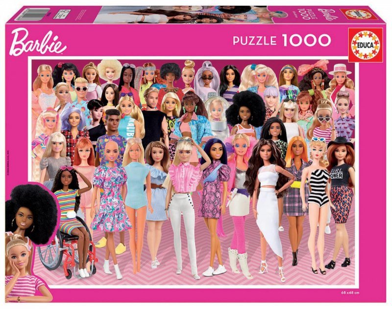 Puzzle Barbie Educa 1000el 1